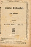 DEUTSCHES WOCHENSCHACH / 1906 vol 22, no 29